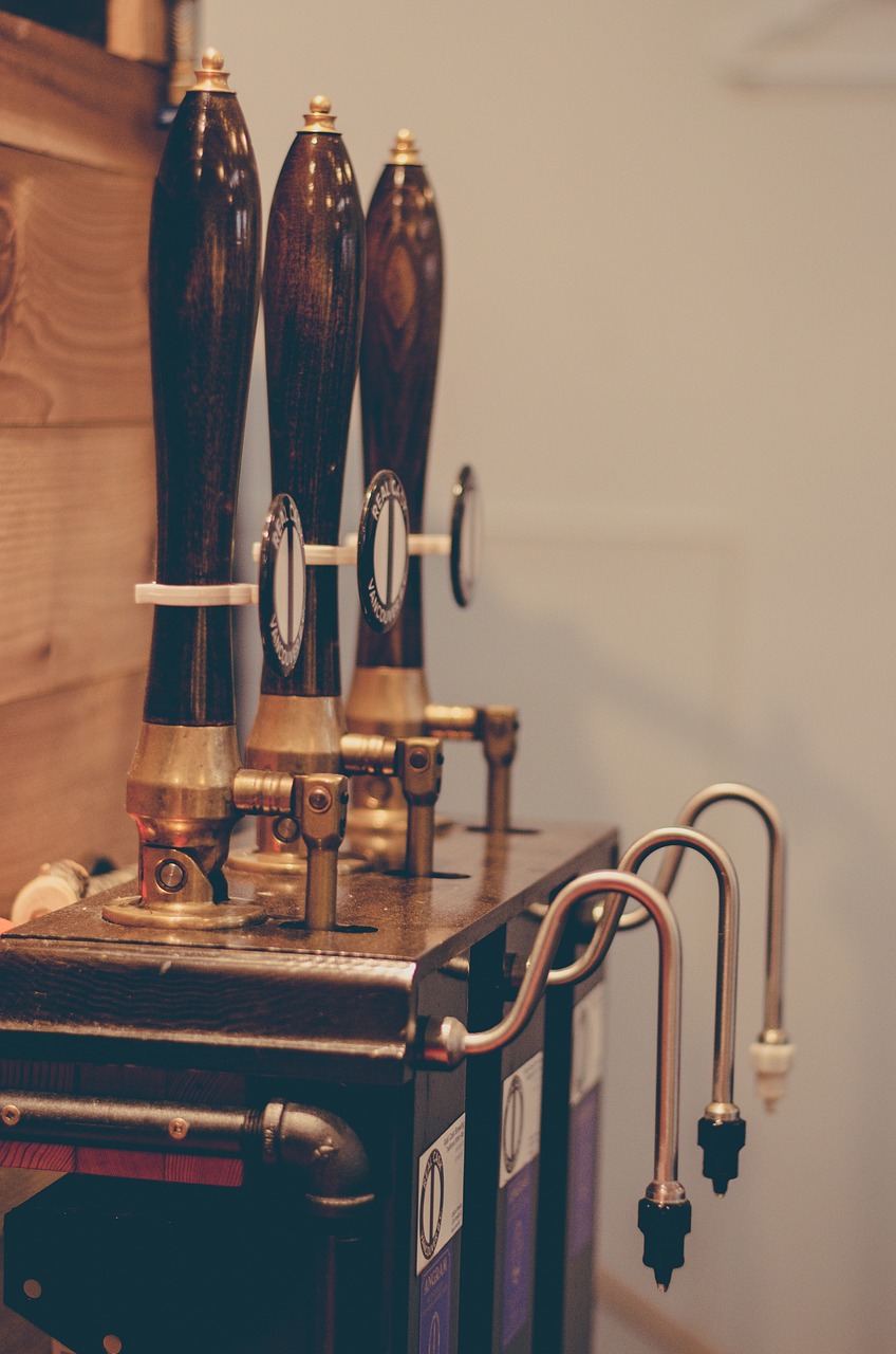 Image - beer tap bar brewery pub