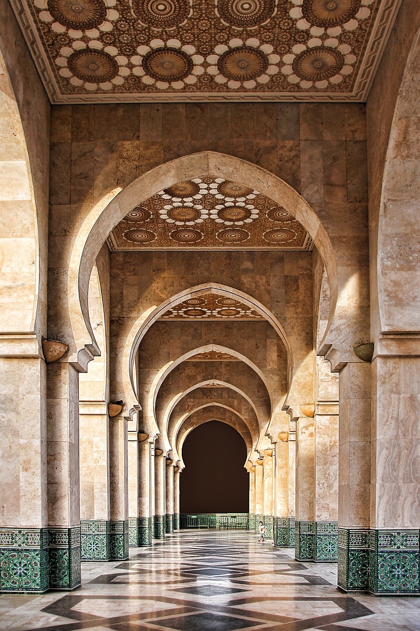 Image - morocco mosque building casablanca