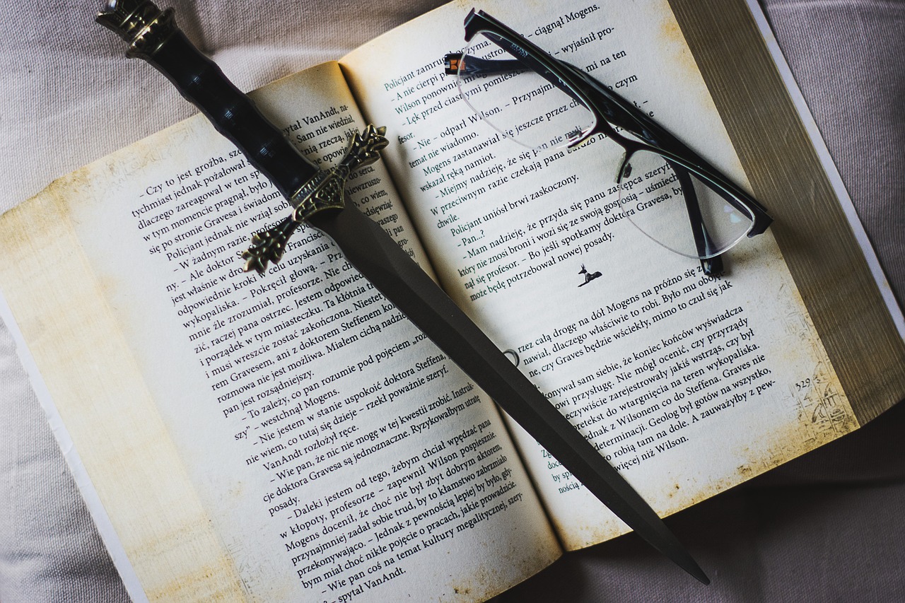 Image - book reading read glasses