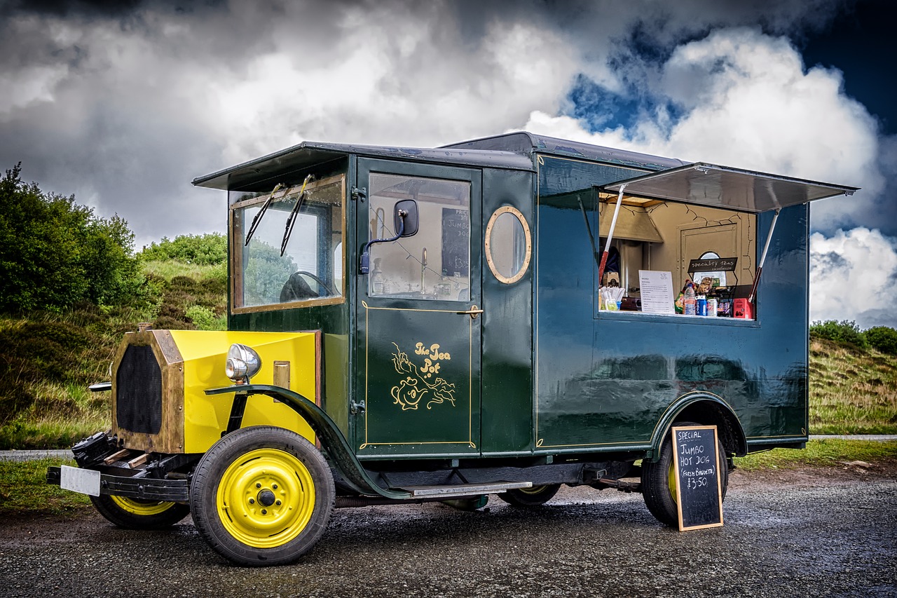 Image - oldtimer auto classic old kiosk