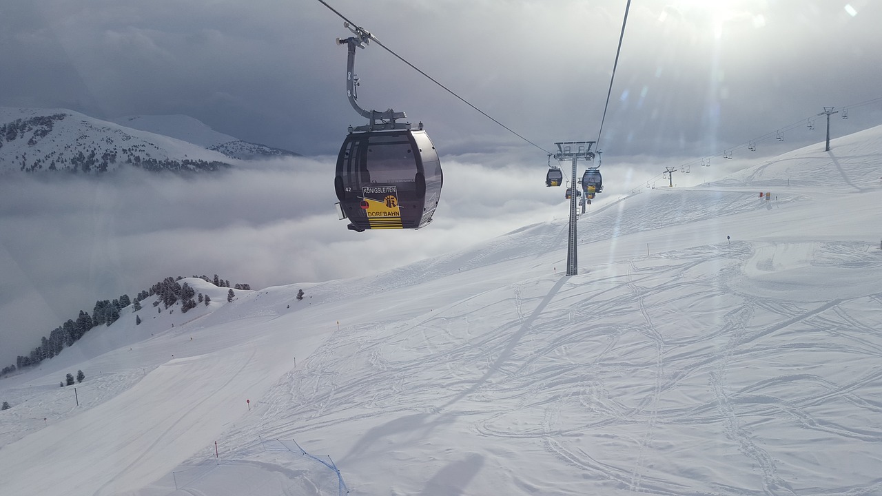 Image - mountains austria the ski slope