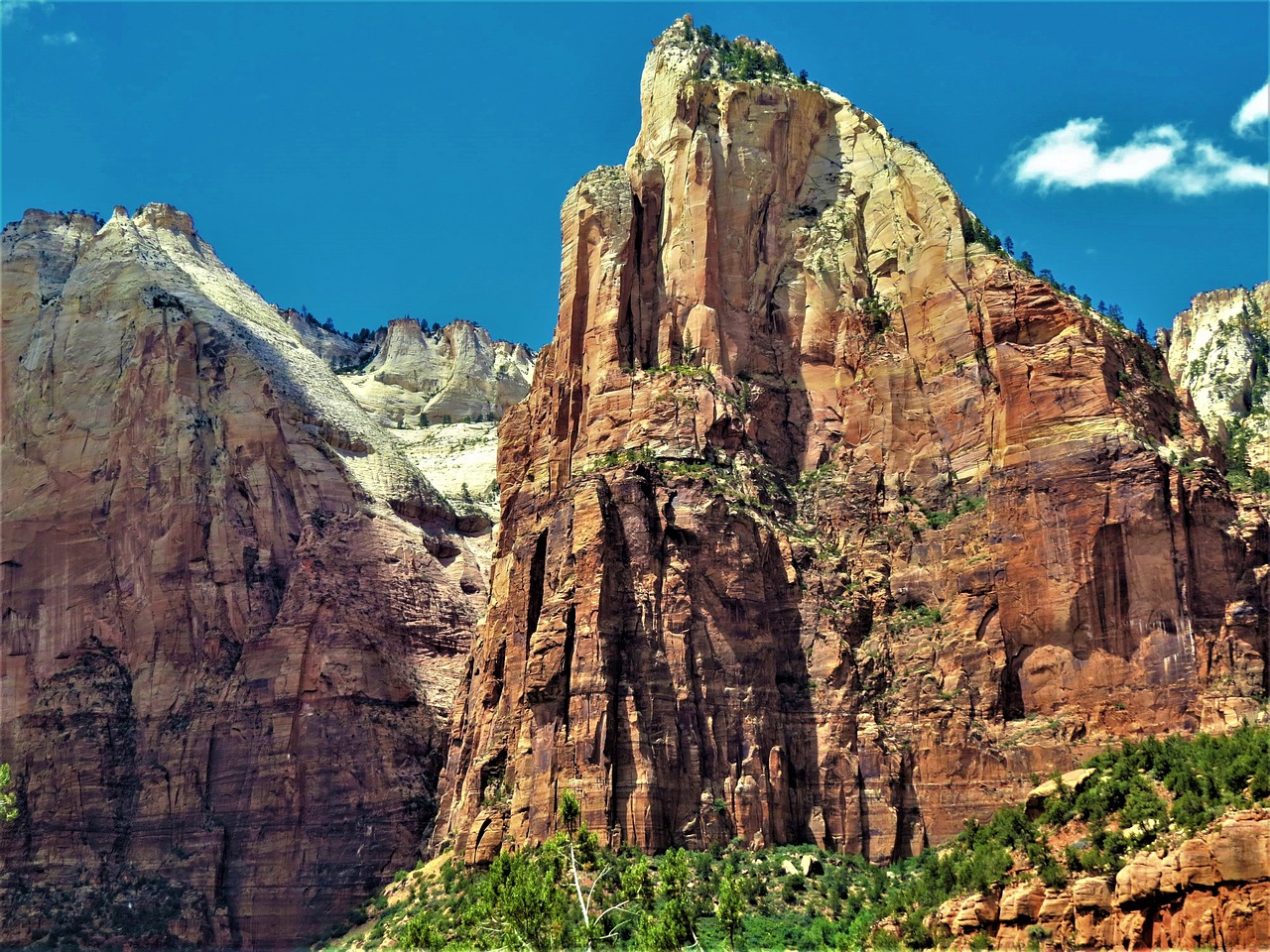 Image - mountain blue sky utah hiking