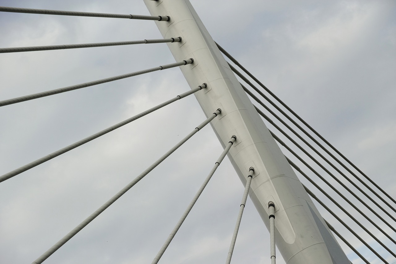 Image - bridge steel architecture rope