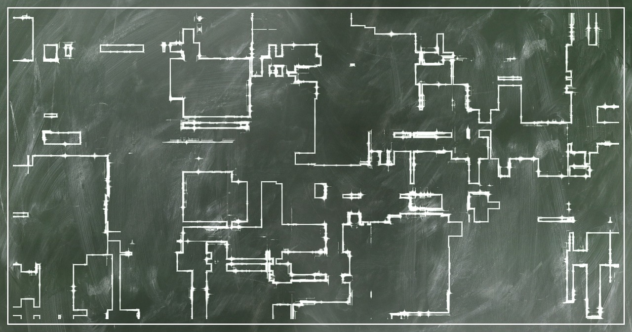 Image - board sketch floor plan building