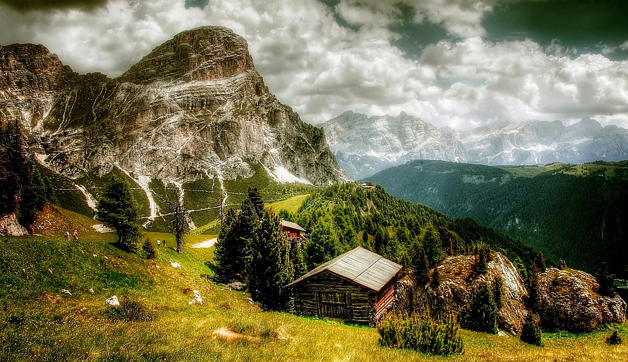 Image - dolomites mountains italy