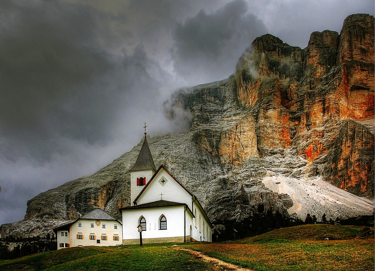 Image - dolomites alta badia nature