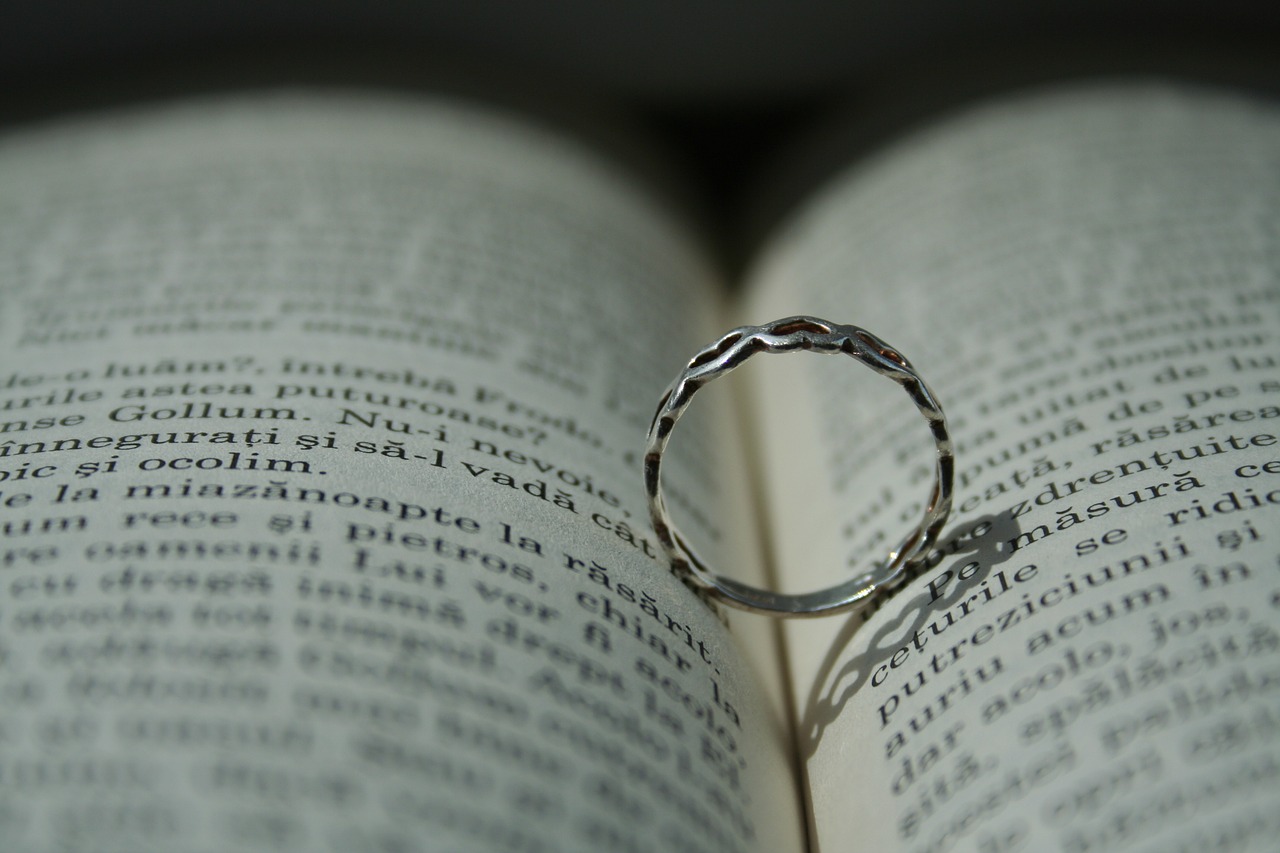 Image - ring book written simplicity