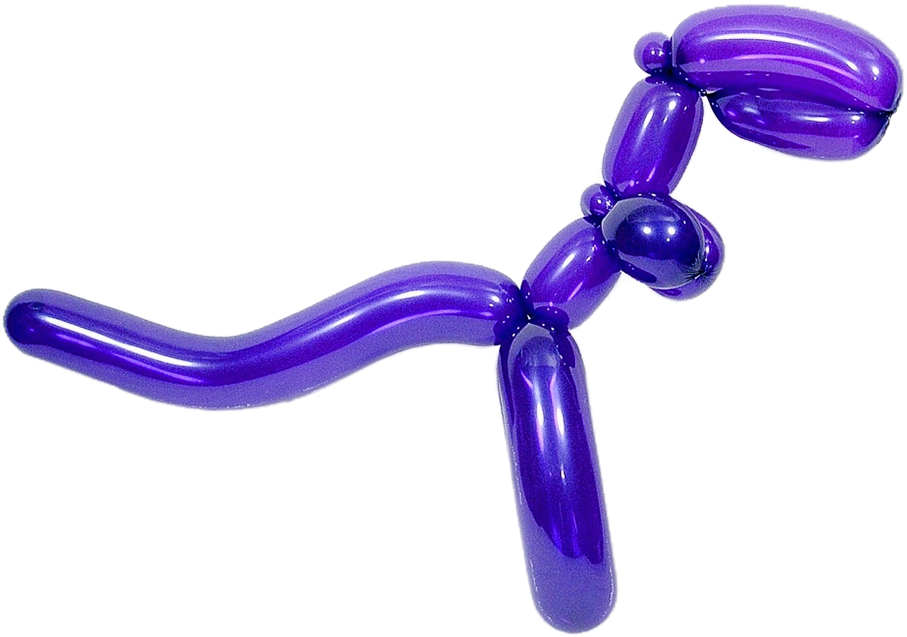 Image - isolated balloon dinosaur