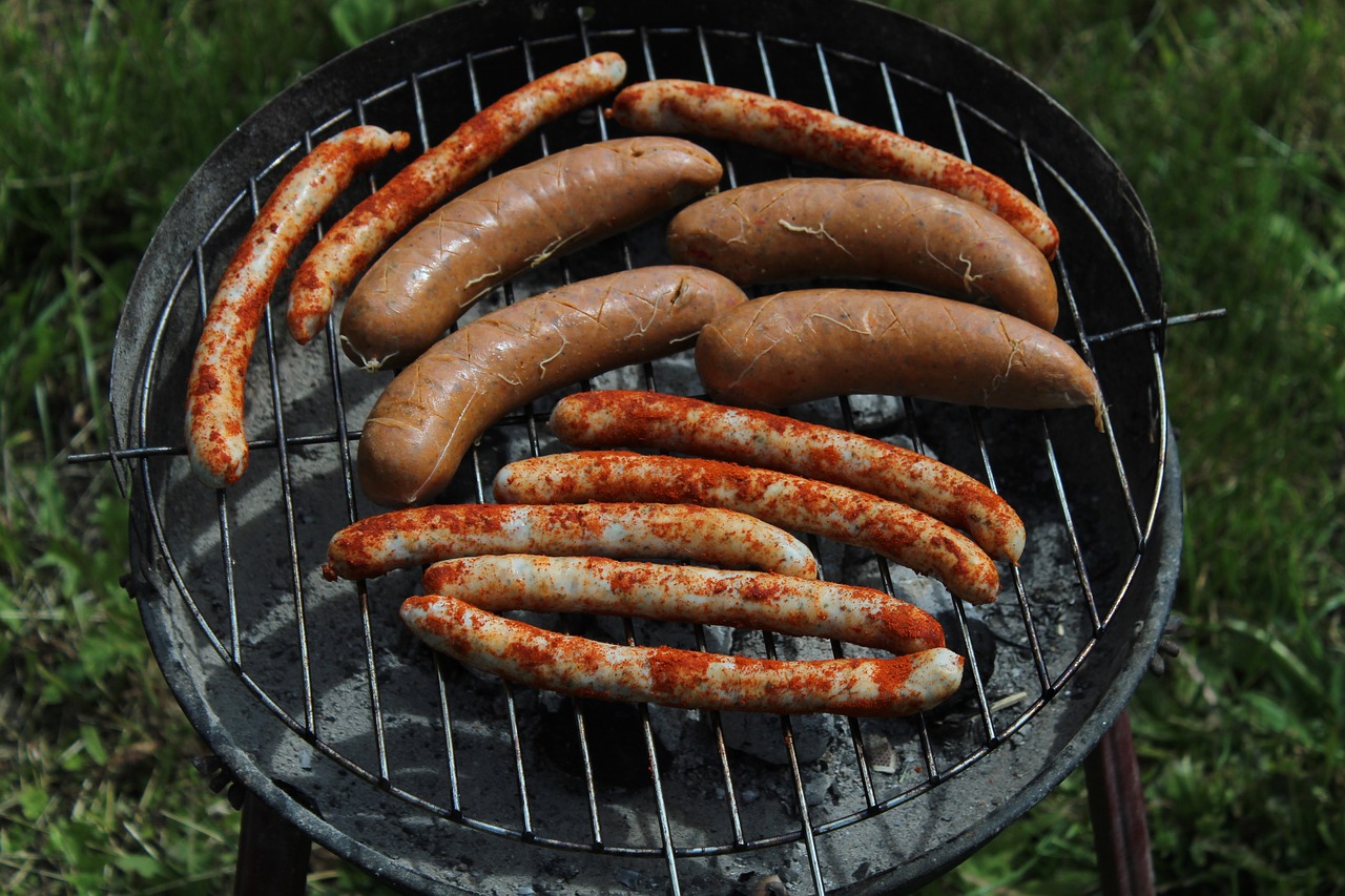 Image - sausage grill barbecue at the