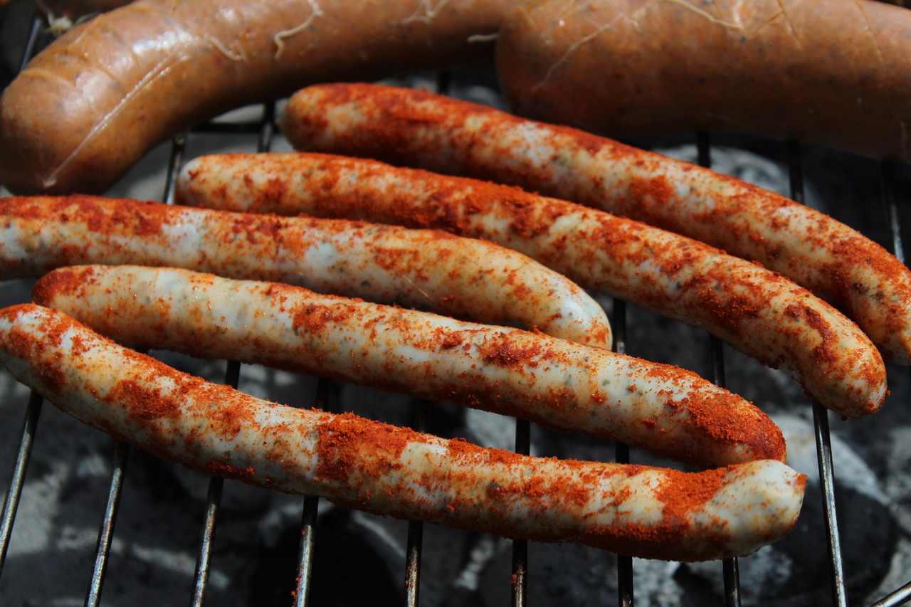 Image - sausage grill barbecue at the