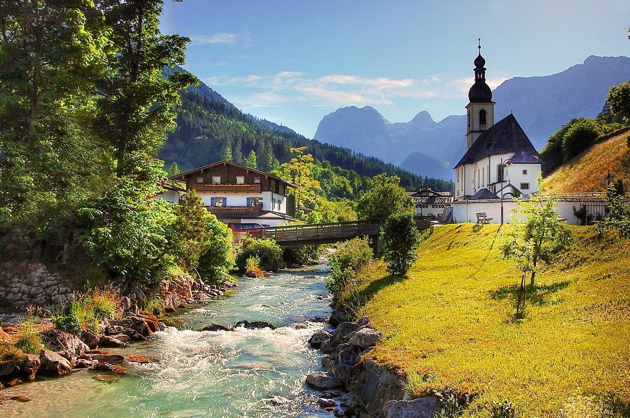 Image - ramsau church christen