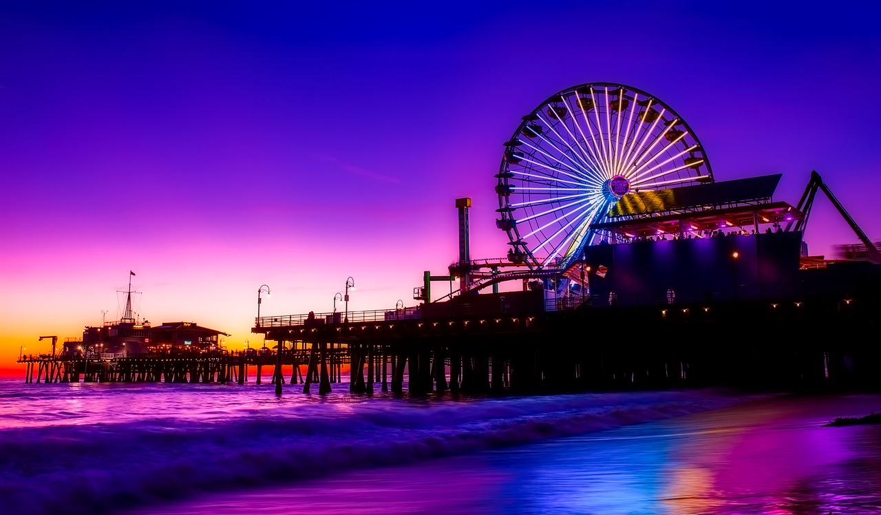 Image - santa monica pier amusement