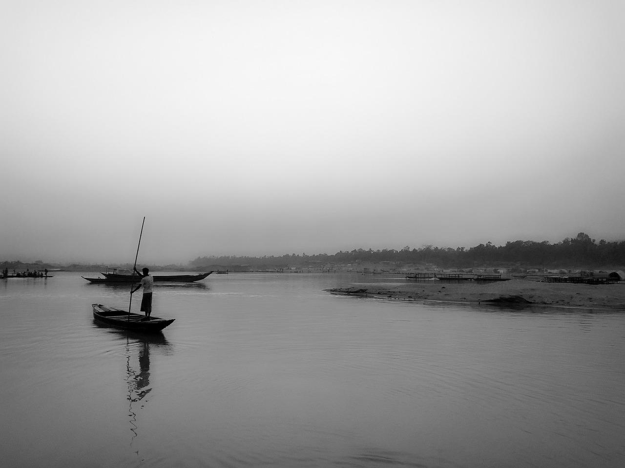 Image - river boat afternoon