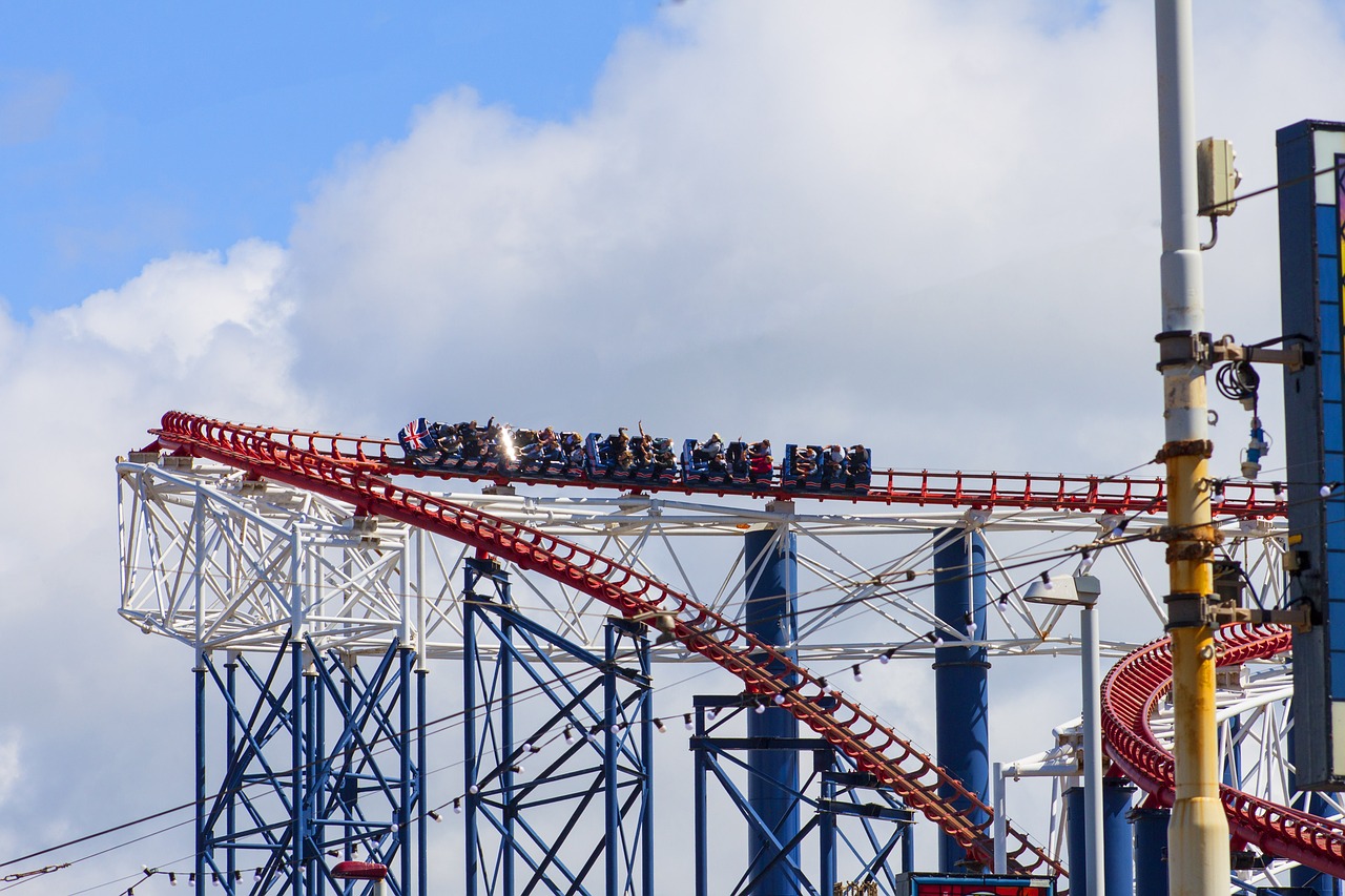 Image - blackpool rollercoaster funfair