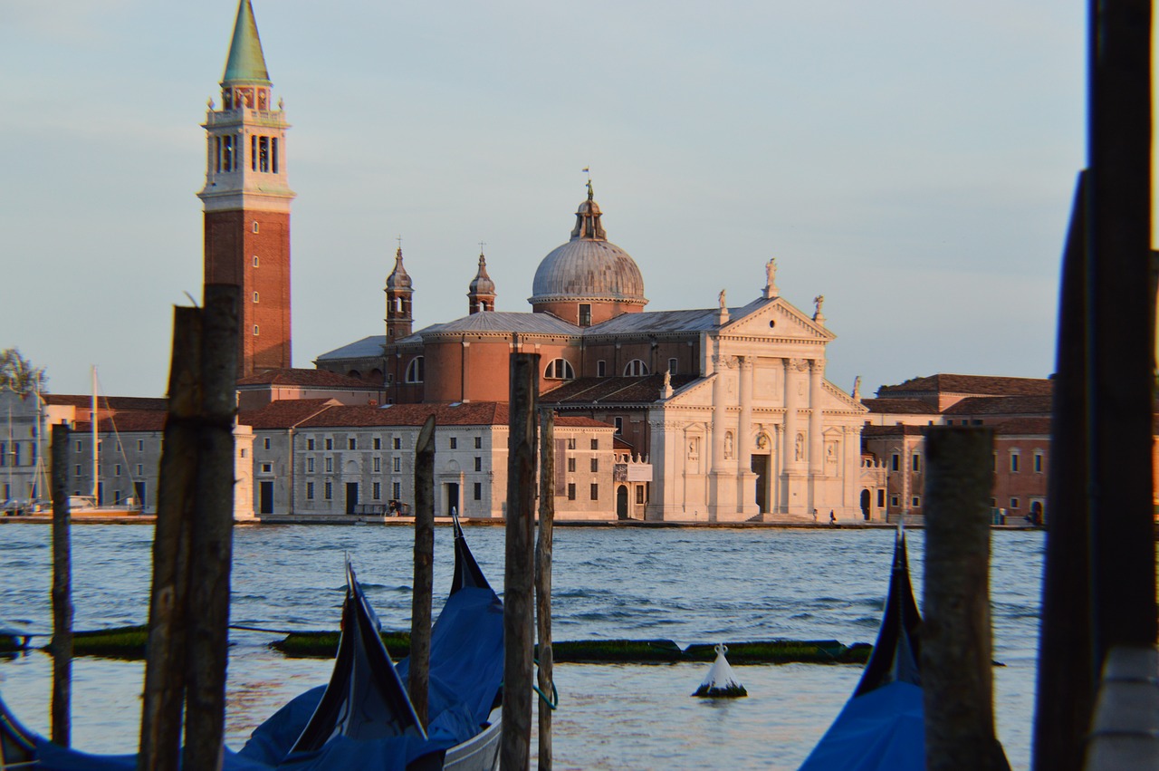 Image - venice church canal building