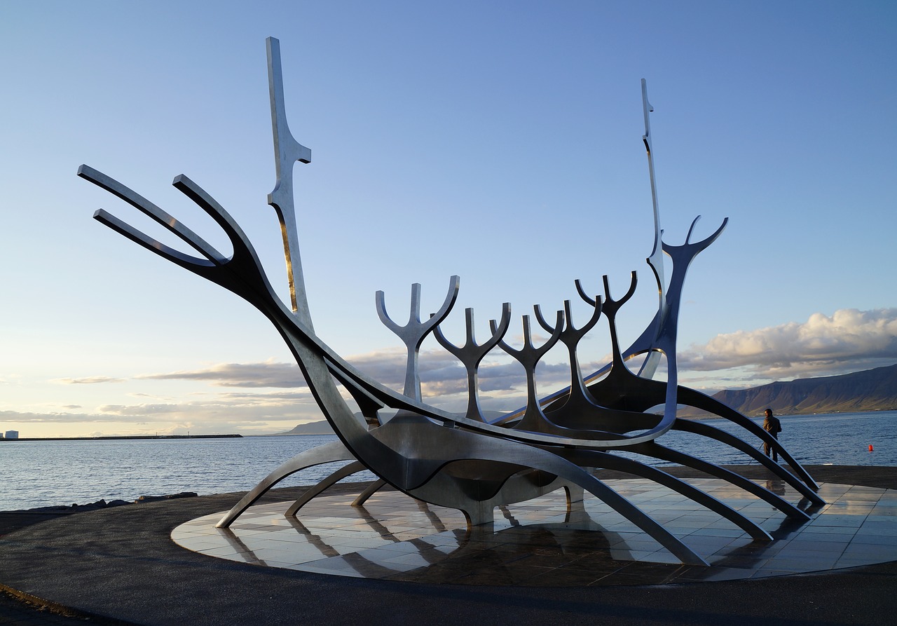 Image - iceland sun ship viking reykjavik