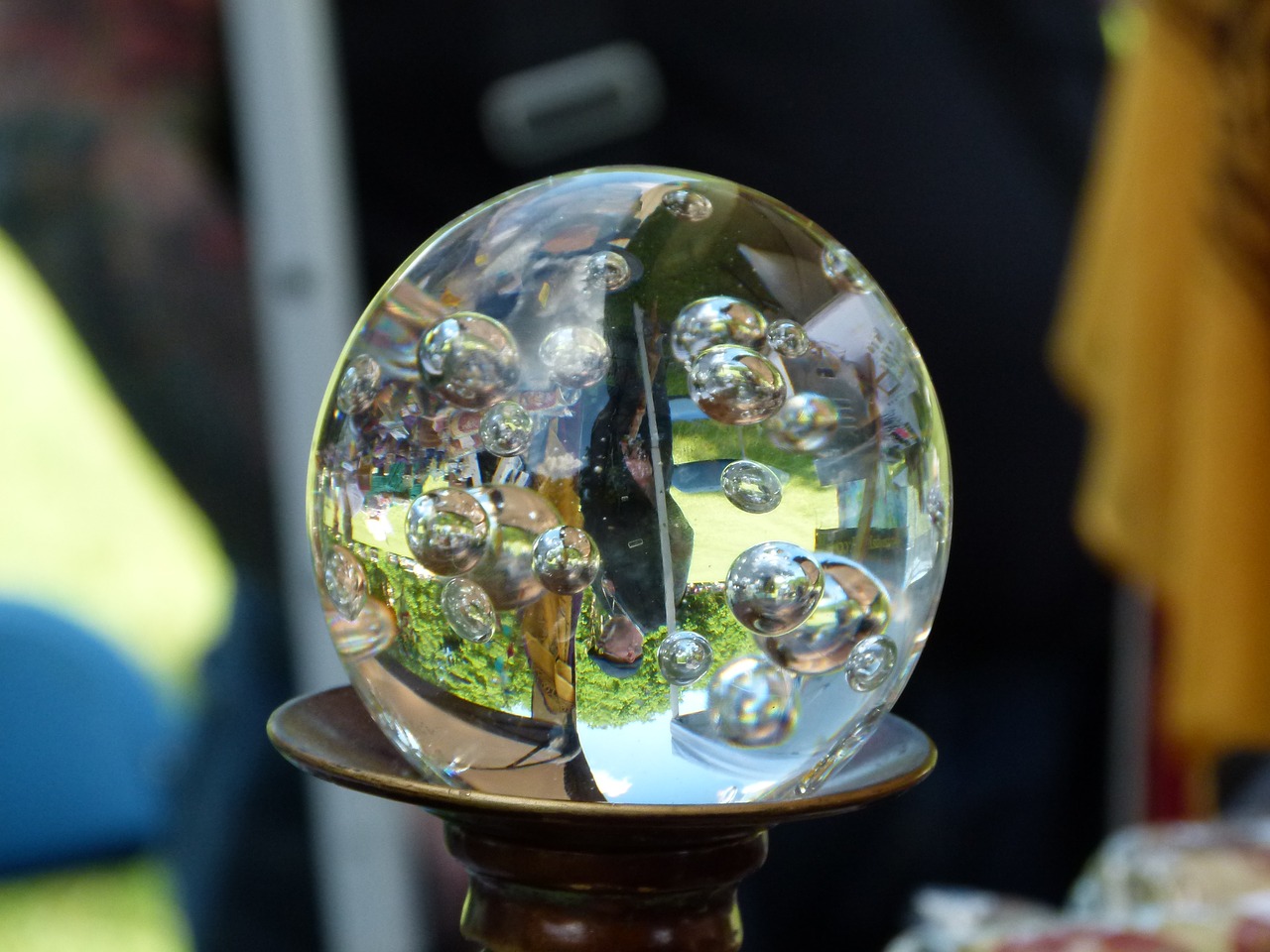 Image - glass sphere crystal ball glass