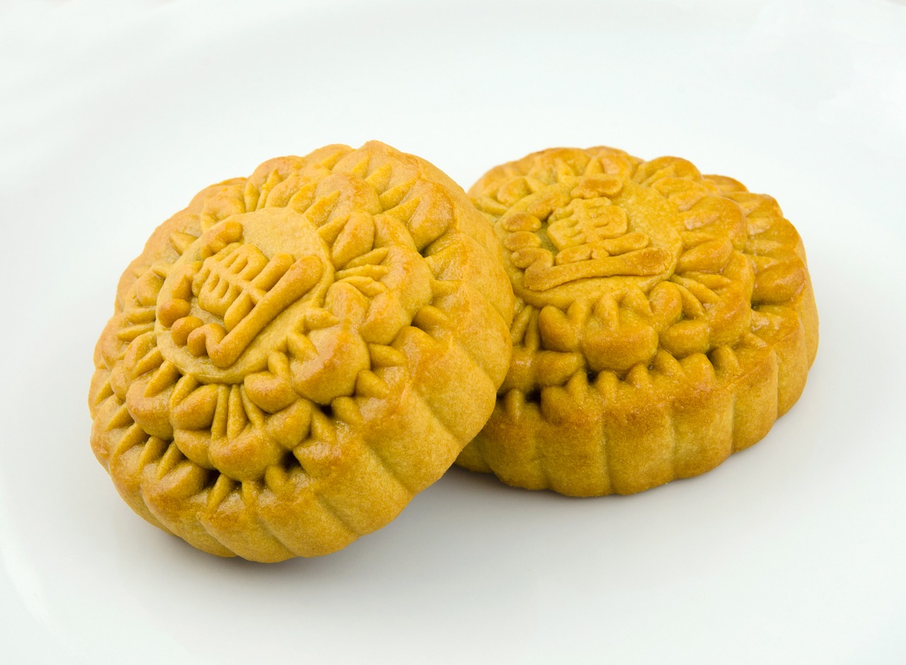 Image - mooncake mini pastry chinese asia