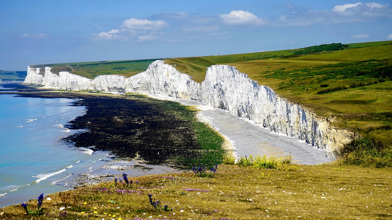 Image - cliff landscape rock sky summer