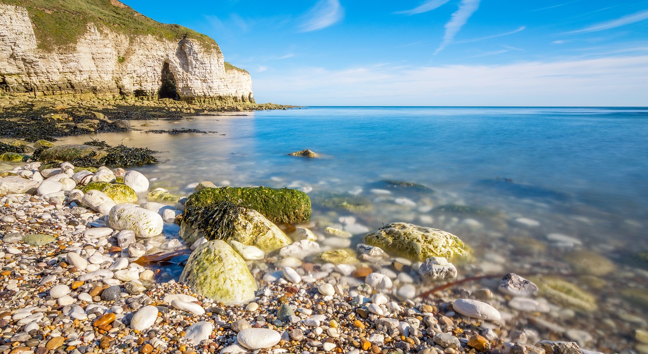 Image - seascape spring coast sunny sea