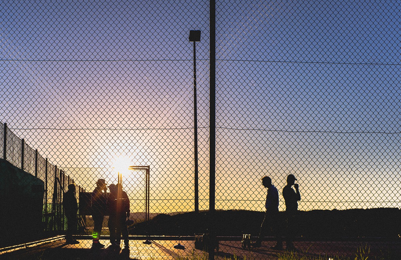 Image - sunset curling sport evening