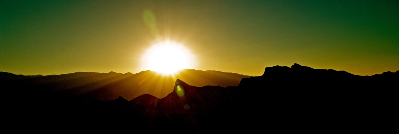 Image - desert death valley sunset