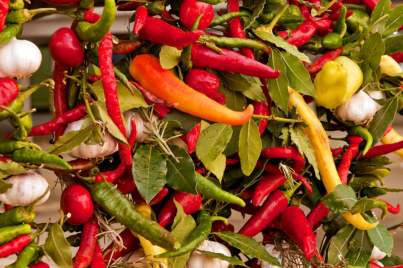 Image - vegetables bazaar paprika