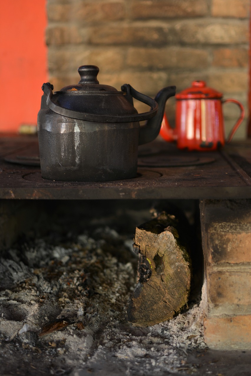 Image - wood burning stove firewood fire