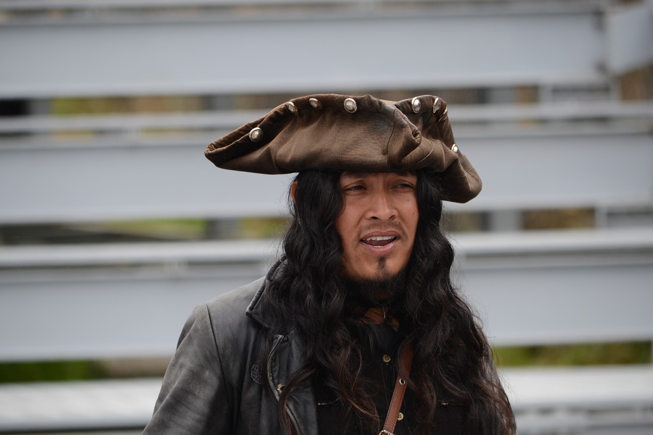 Image - pirate actor costume portrait