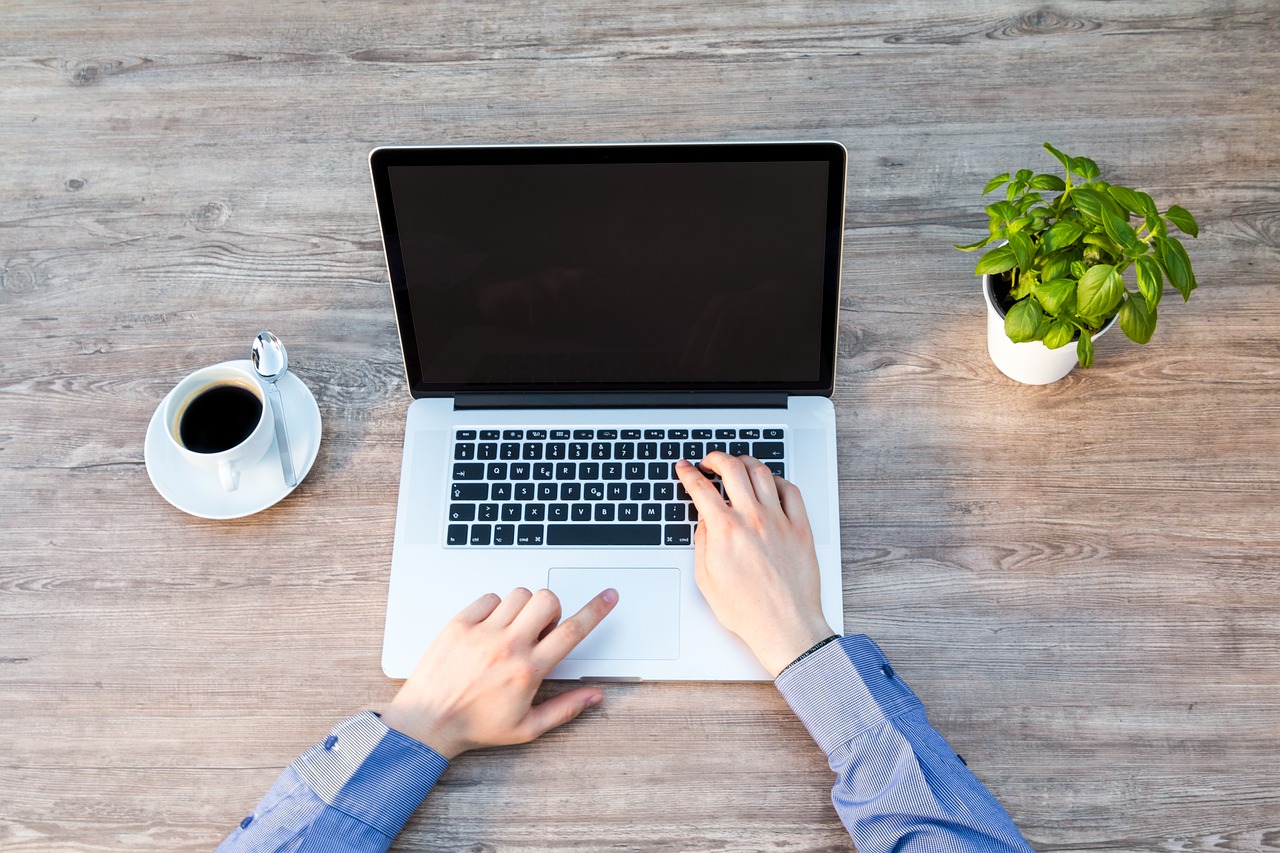 Image - laptop notebook work keyboard