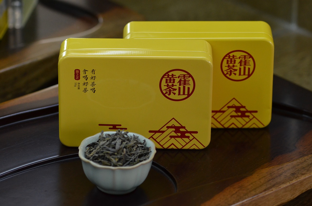 Image - yellow tea tea iron box