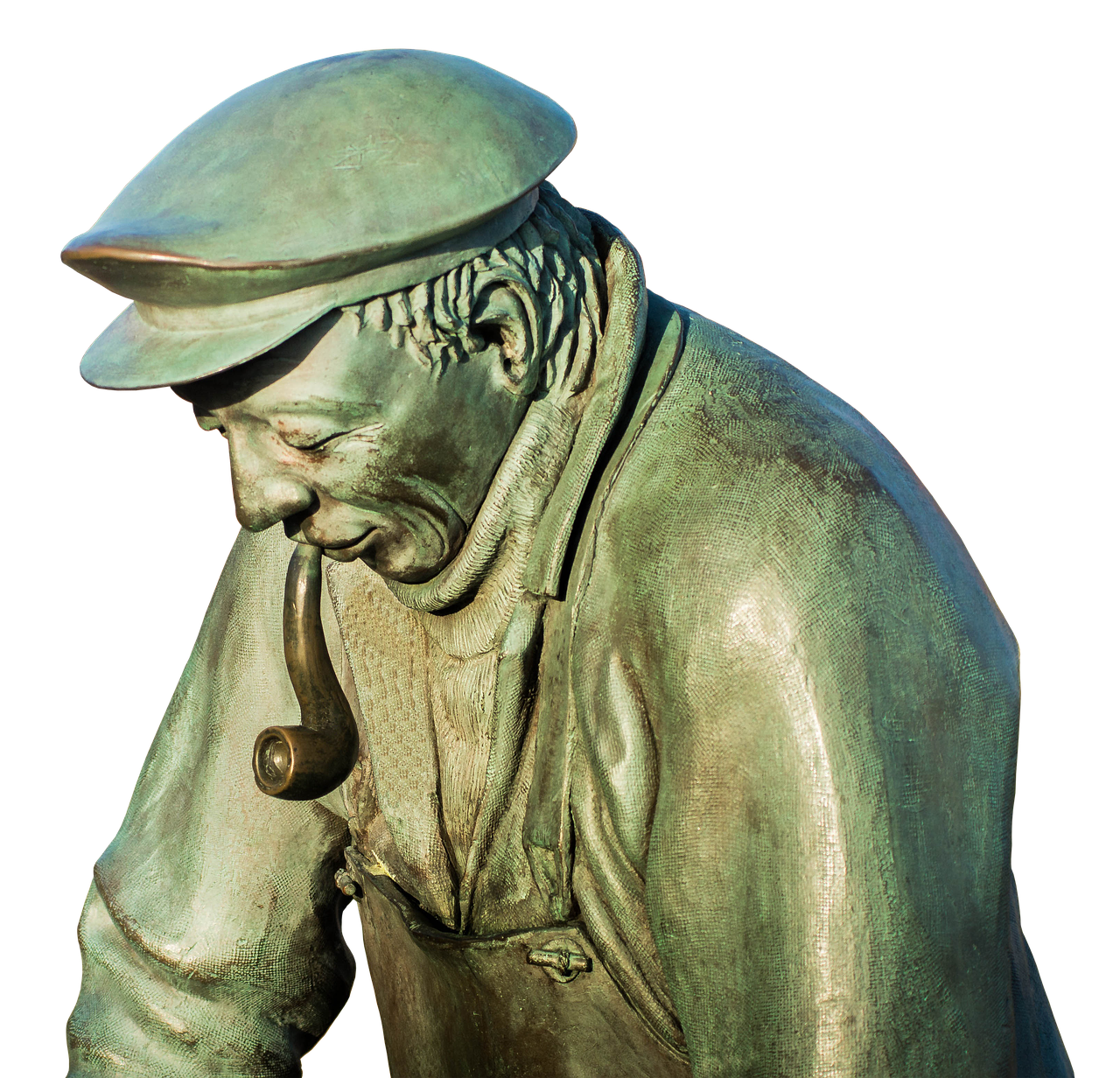 Image - peter eel maasholm statue port