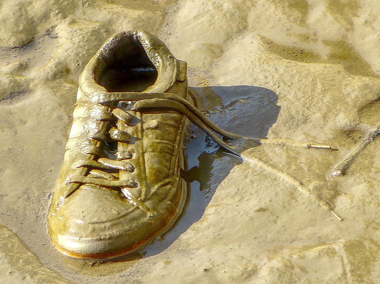 Image - sneaker shoes mud