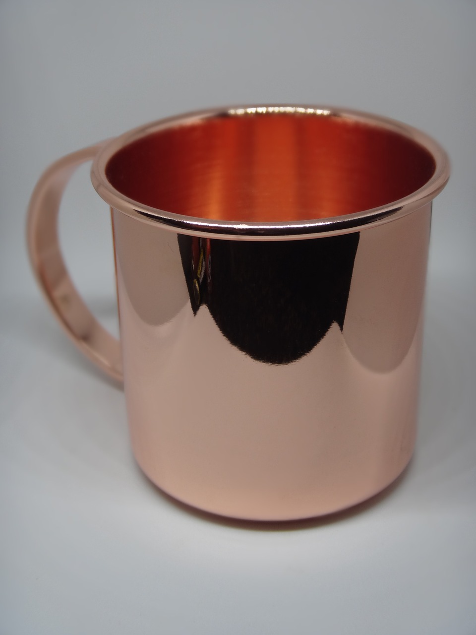 Image - cup copper mirror red moscow mule