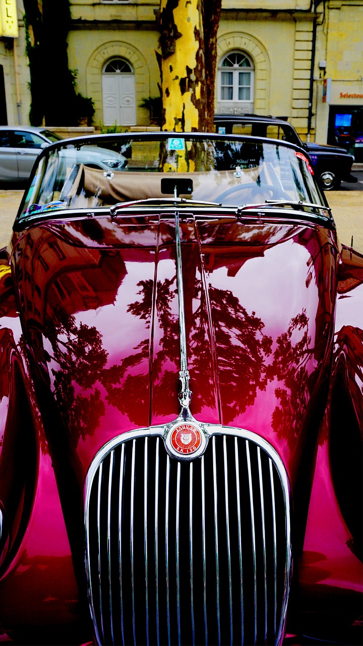 Image - car former red old car