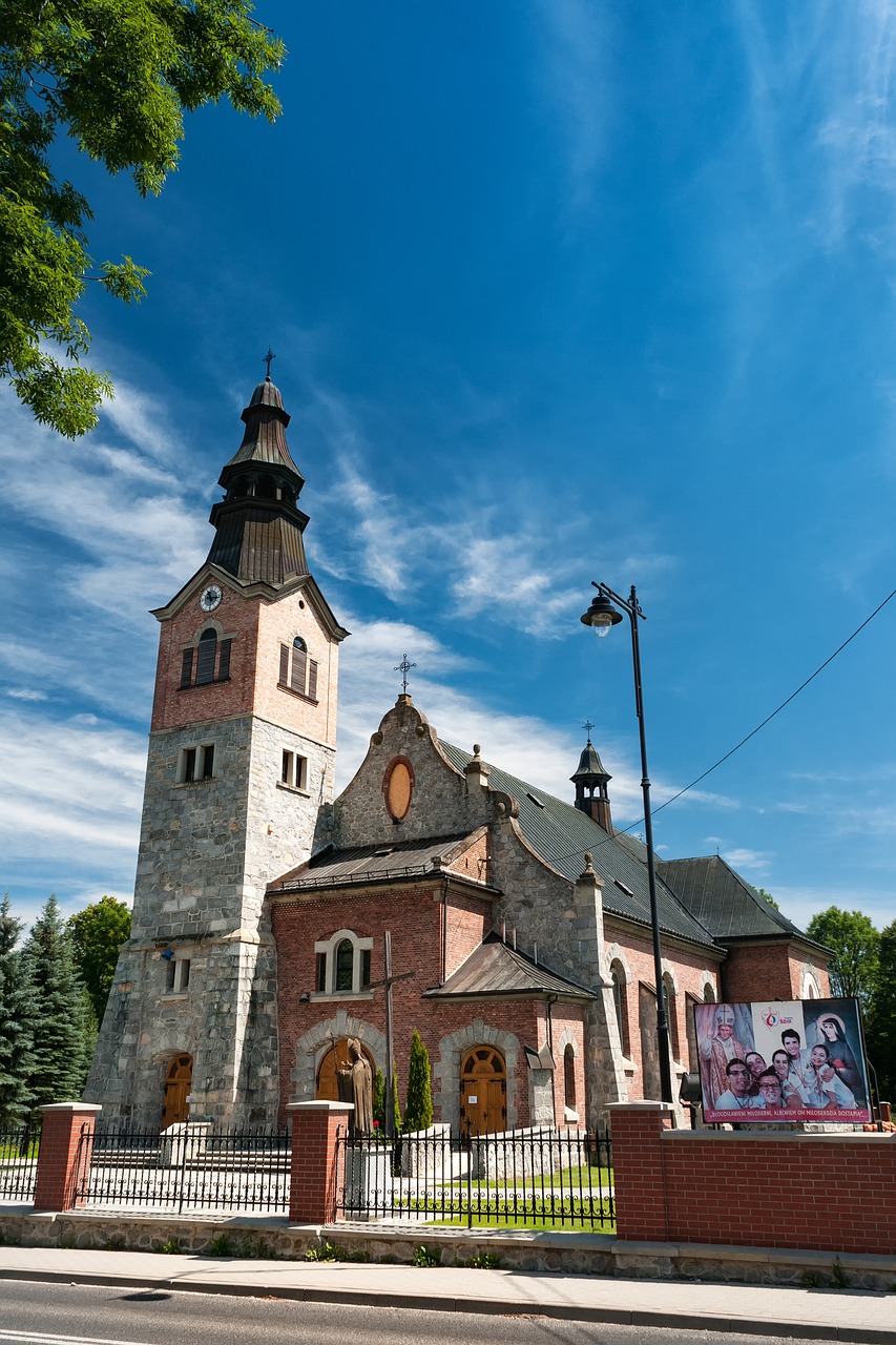 Image - church poland city blue sky