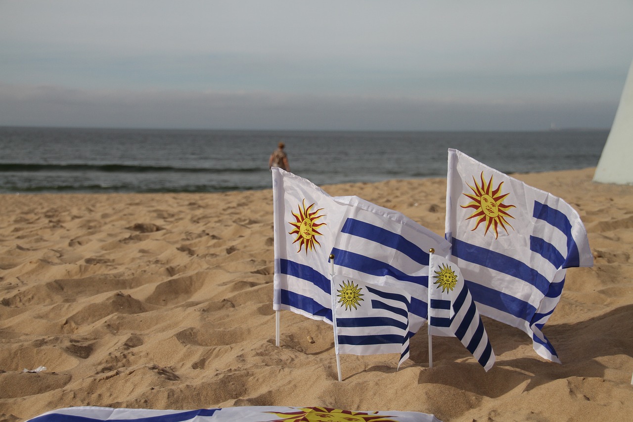 Image - uruguay flag country uruguayan