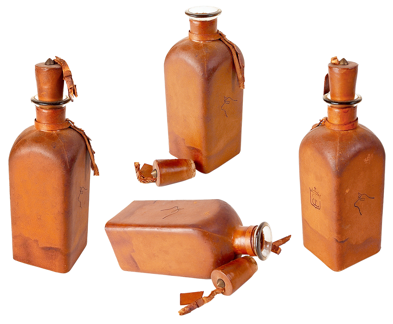 Image - bottle clay bottle cork vessel