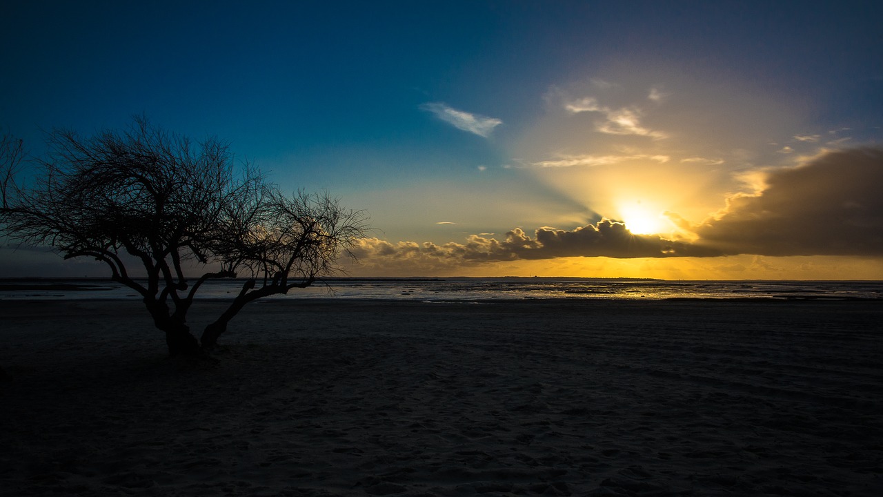 Image - arcachon lanton basin sunset