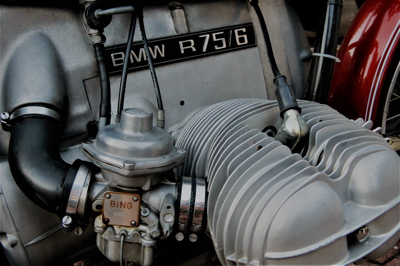 Image - bmw boxer r75 6 cylinder motor