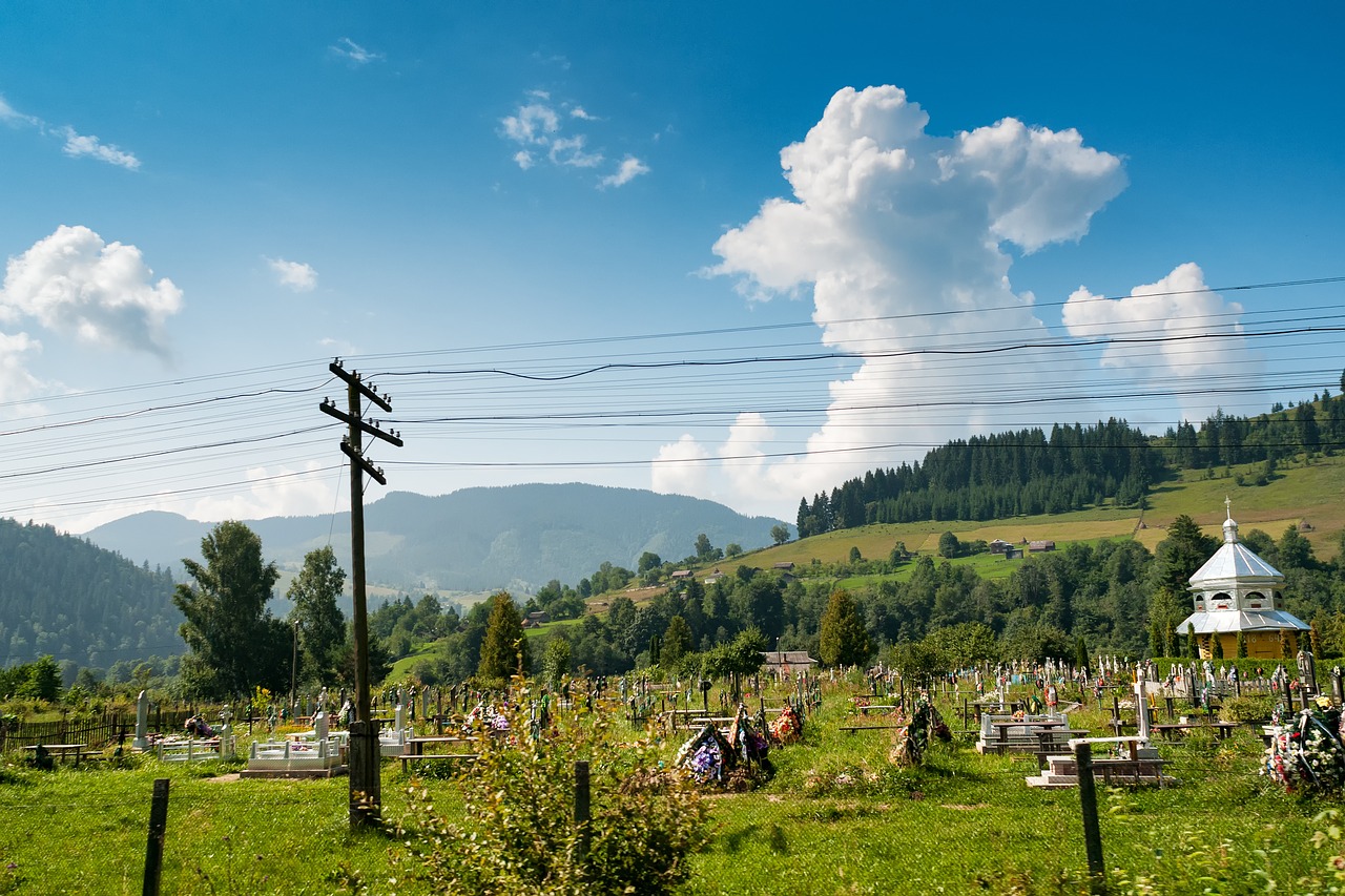 Image - cemetery rakhiv ukraine