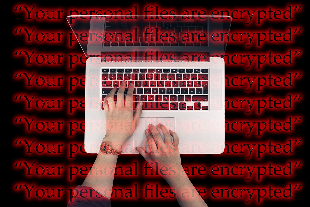 Image - laptop keyboard cyber attack