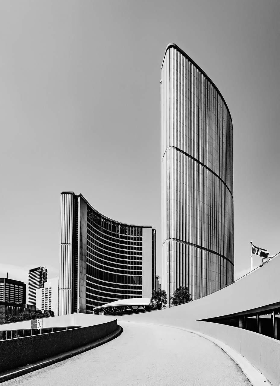 Image - toronto canada city hall modern