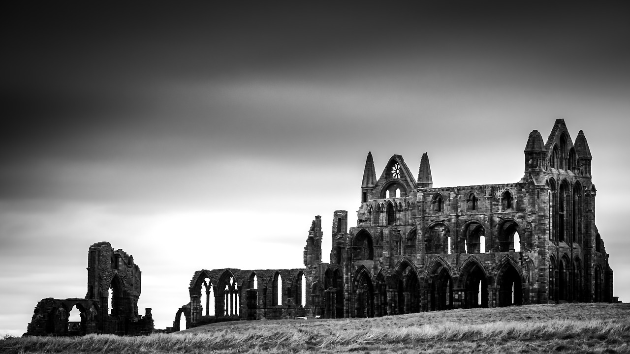 Image - whitby abbey goth gothic 199 steps