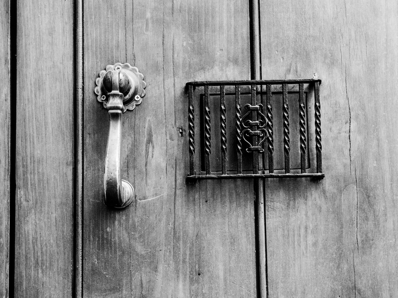 Image - door call wood old knock knock