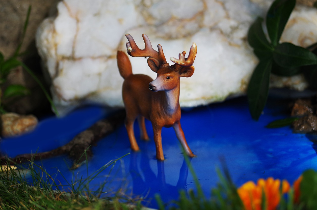Image - animal toy still life deer doe