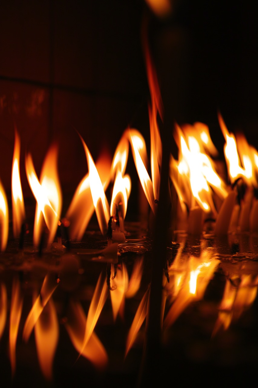 Image - flame ali candle hot prayer
