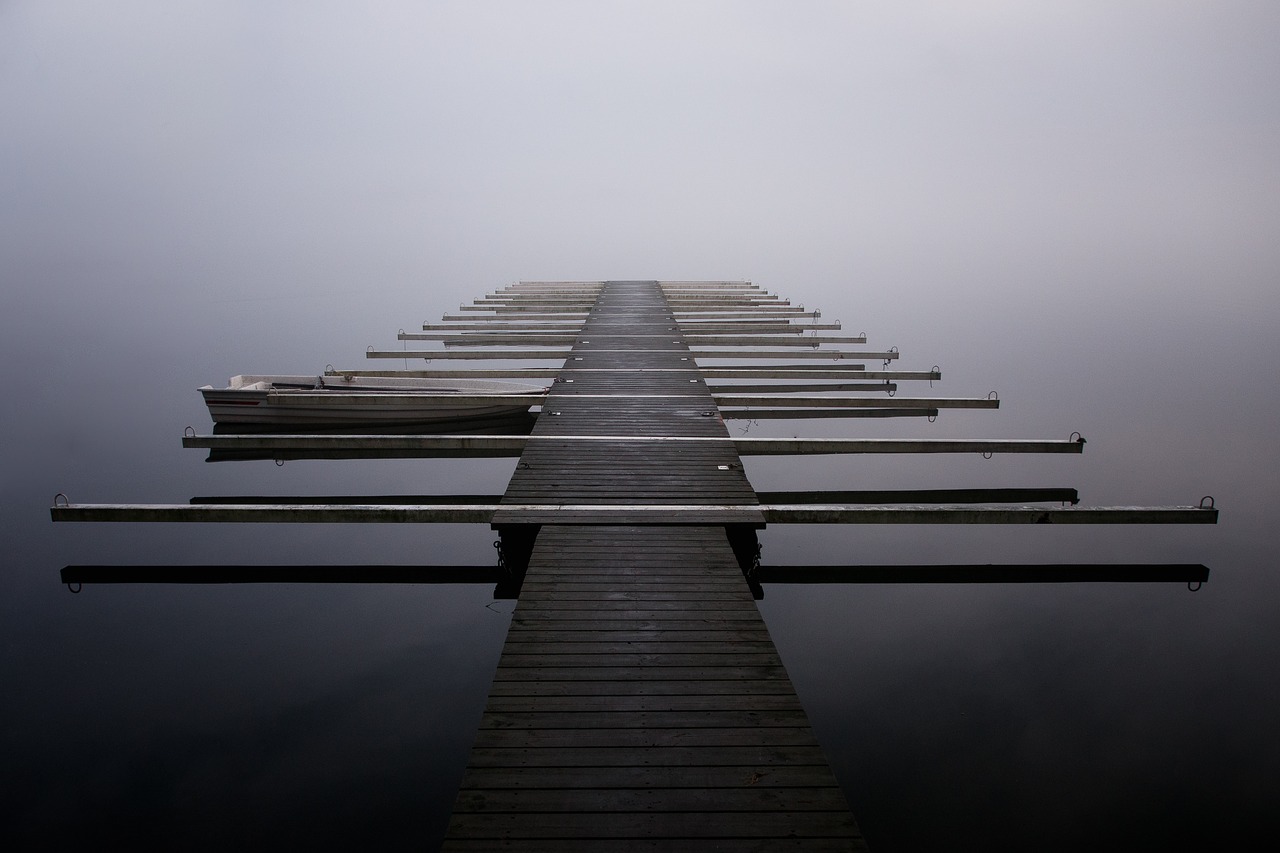 Image - sea pier boat beach water seaside