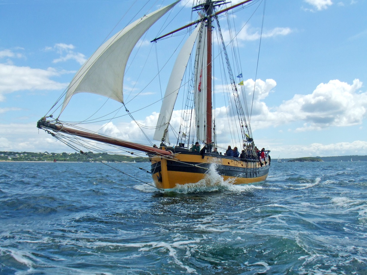 Image - sailboat former brest