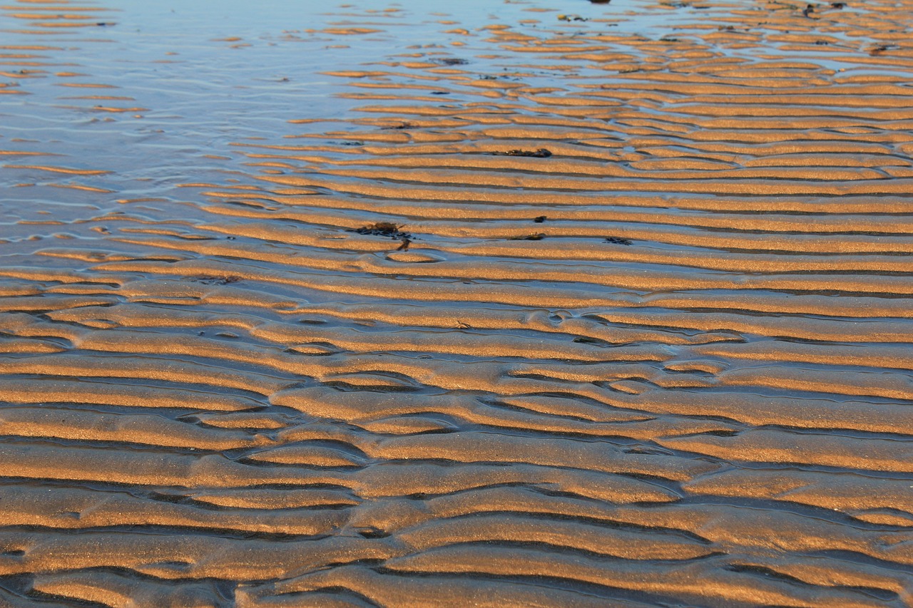 Image - sand ripples lines ridge